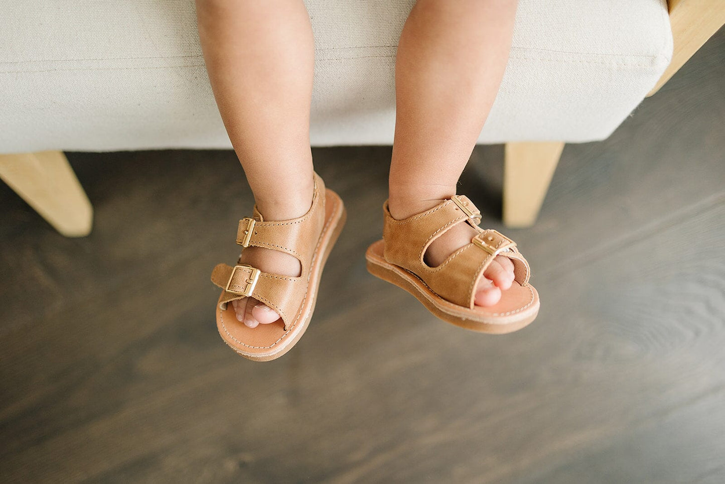 Camel - Summer Sandal - US Size 5-9 - Hard Sole Shoes Deer Grace