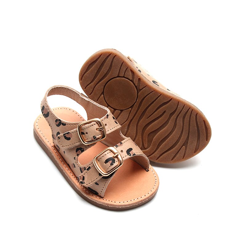 Cheetah - Summer Sandal - US Size 5-9 - Hard Sole Shoes Deer Grace