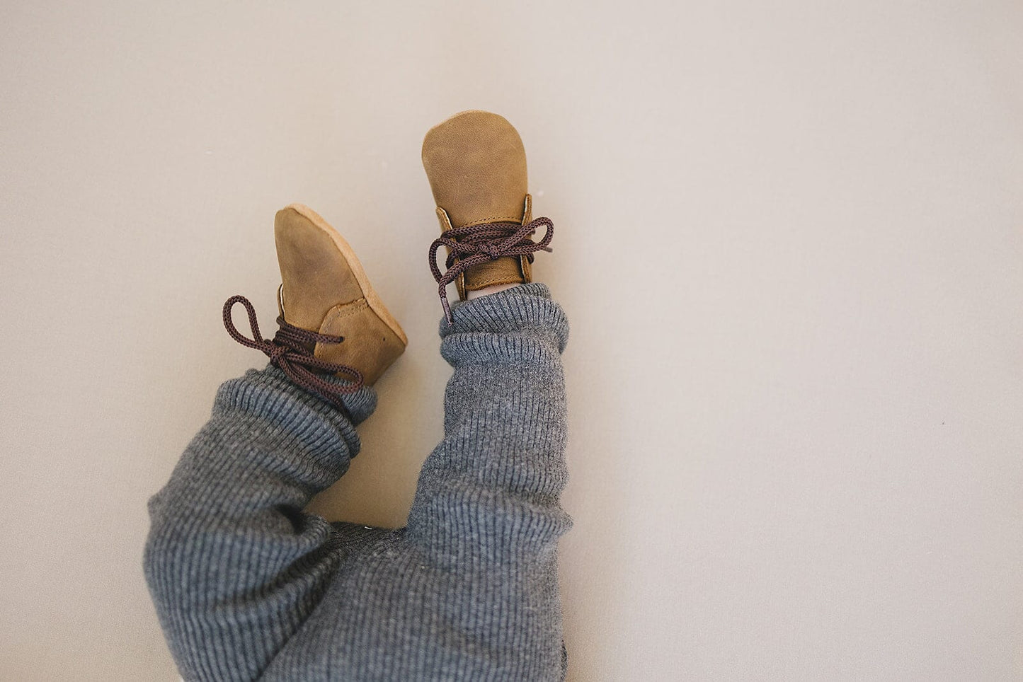 Dark Brown - Classic Boots - US Size 2-4 - Soft Sole Shoes Deer Grace