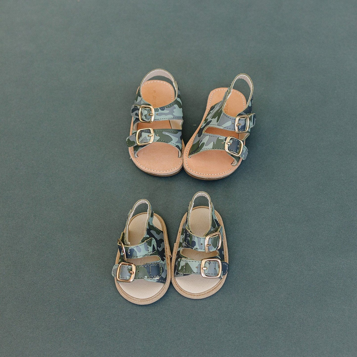 Camo- Summer Sandal - US Size 2-4 - Soft Sole Shoes Deer Grace