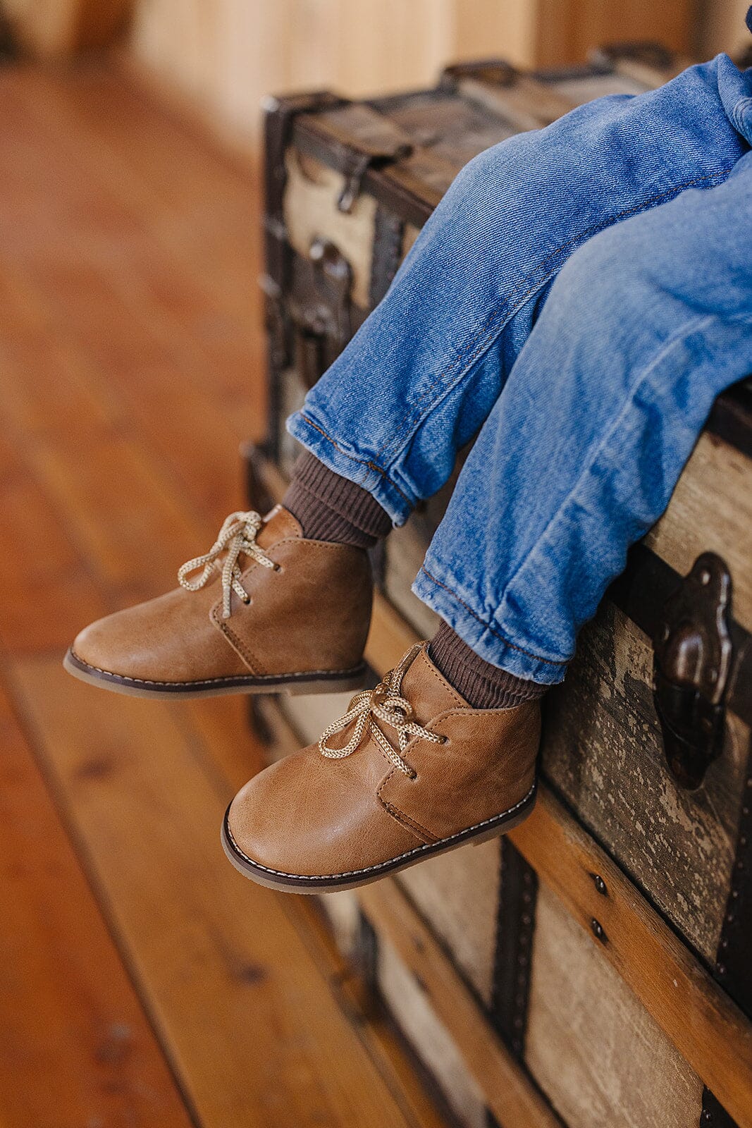 Saddle - Classic Boots - US Size 5-11 - Hard Sole Shoes Deer Grace