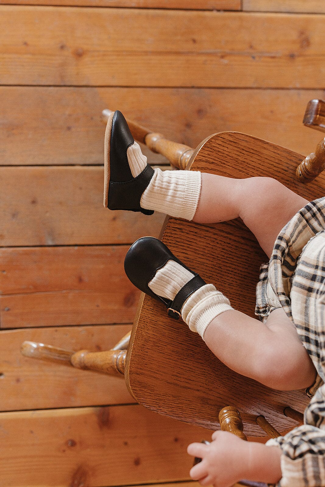 Midnight - Mary Jane US Size 1-4 - Soft Sole Shoes Deer Grace