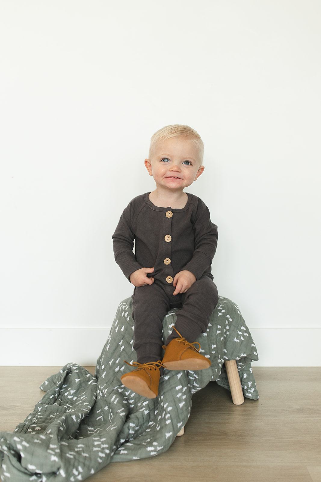 Mustard - Oxford - US Size 1-4 - Soft Sole Shoes Deer Grace