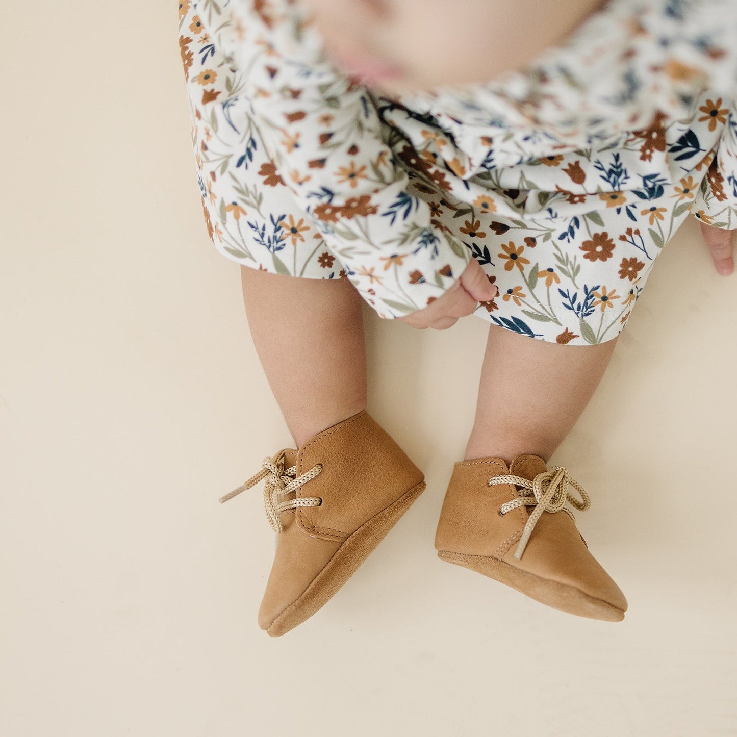 Saddle - Classic Boots - US Size 1-4 - Soft Sole Shoes Deer Grace