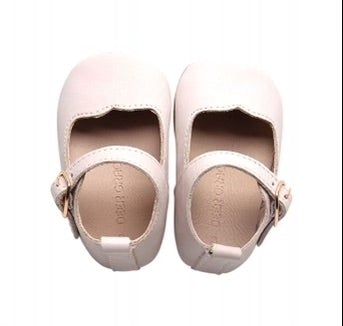 Cream - Mary Jane - US Size 1-4 - Soft Sole