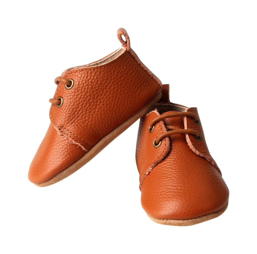 Camel - Oxford - US Size 1-4 - Soft Sole Shoes Deer Grace 