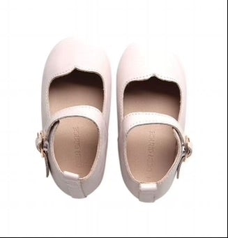 Cream - Mary Jane - US Size 5-9 - Hard Sole Shoes Deer Grace