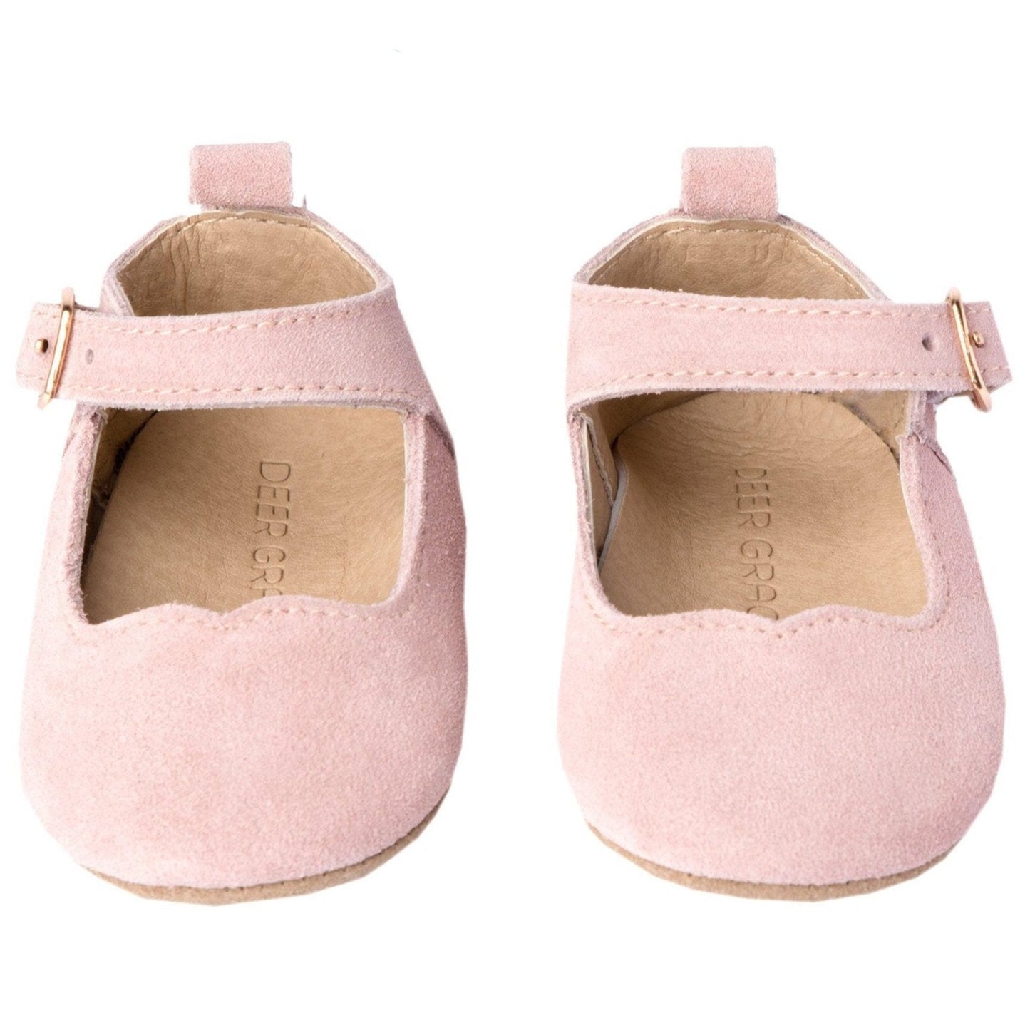 Rose Suede - Mary Jane - Soft Sole Shoes Deer Grace