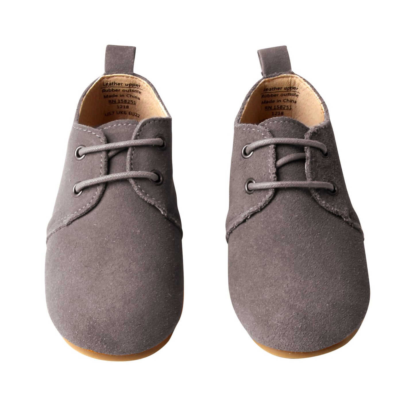 Slate - Oxfords - US Size 5-8 - Hard Sole Shoes Deer Grace