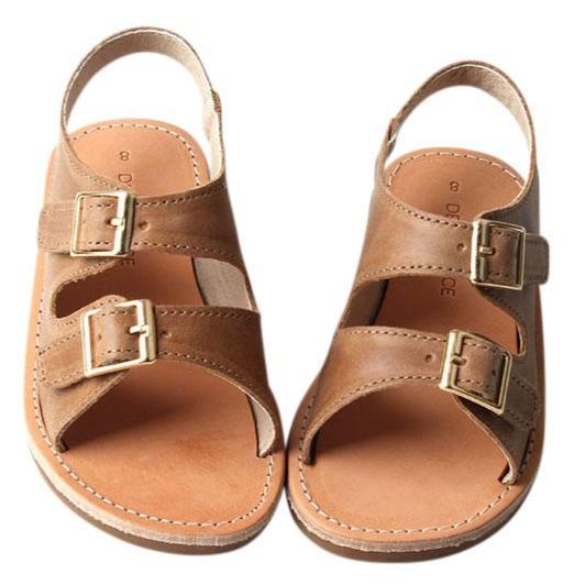 Camel - Summer Sandal - US Size 5-9 - Hard Sole Shoes Deer Grace