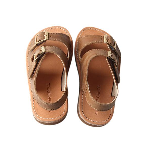 Camel - Summer Sandal - US Size 5-9 - Hard Sole Shoes Deer Grace