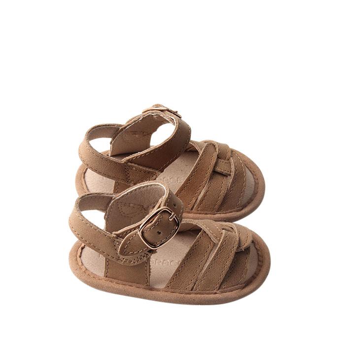 Saddle - Desert Sandal - US Size 1-4 - Soft Sole Shoes Deer Grace