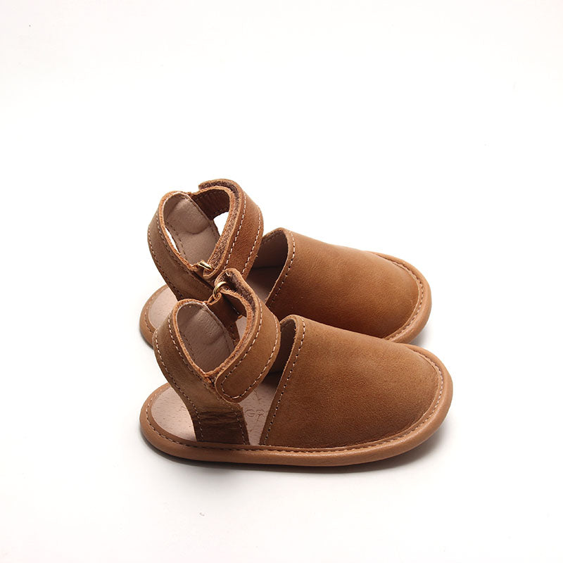 Camel - Emmie Flats - US Size 2-4 - Soft Sole Shoes Deer Grace