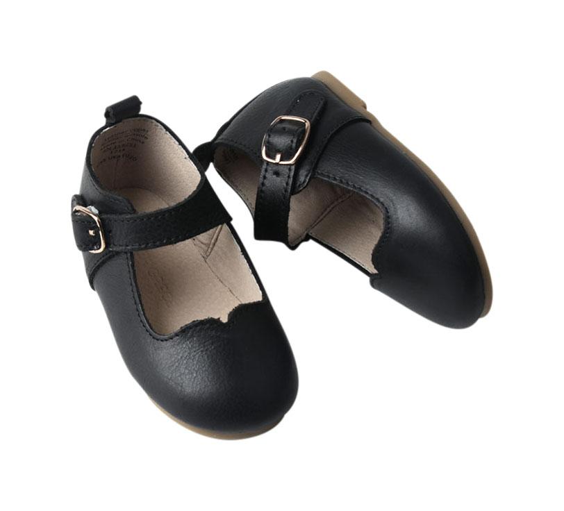 Midnight - Mary Jane - US Size 5-8 - Hard Sole Shoes Deer Grace