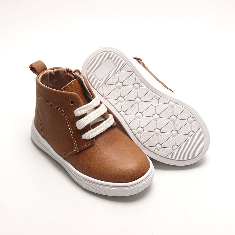 Saddle - Classic Sneakers - US Size 4-10 - Hard Sole Shoes Deer Grace