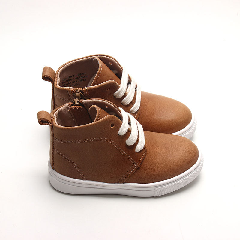 Saddle - Classic Sneakers - US Size 4-10 - Hard Sole Shoes Deer Grace