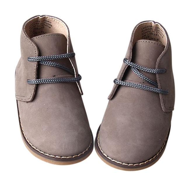 Grey - Classic Boots - US Size 5-10 - Hard Sole Shoes Deer Grace