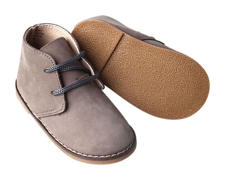 Grey - Classic Boots - US Size 5-10 - Hard Sole Shoes Deer Grace