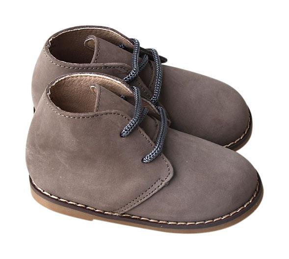 Grey - Classic Boots - US Size 5-10 - Hard Sole Shoes Deer Grace