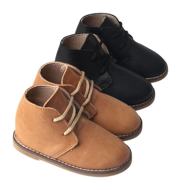 Black - Classic Boots - US Size 5-10 - Hard Sole Shoes Deer Grace