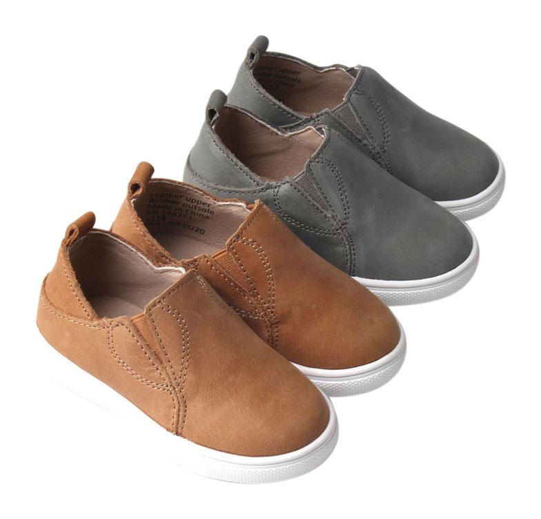 Saddle - Slip On Sneakers - US Size 5-10 - Hard Sole Shoes Deer Grace