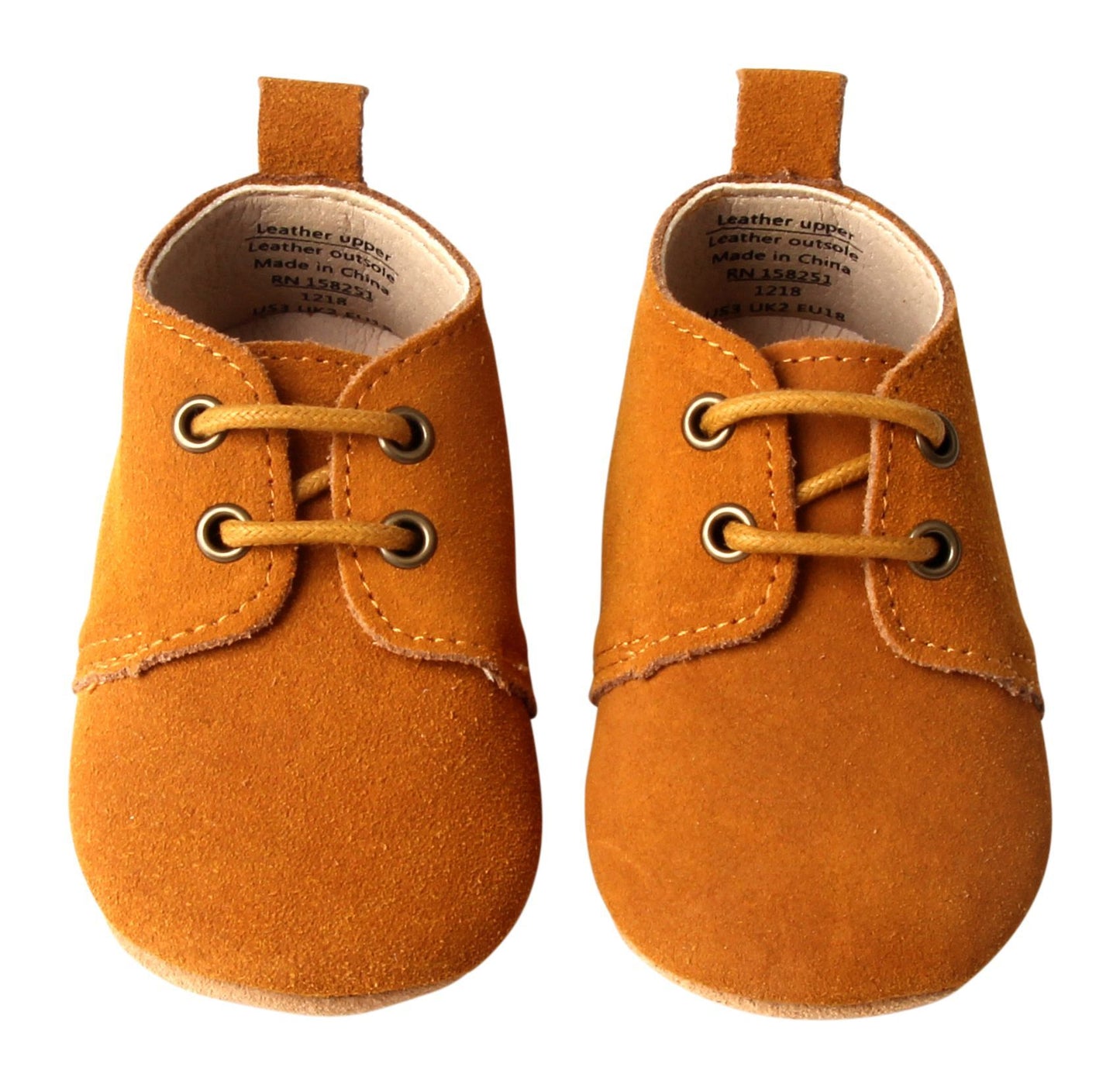 Mustard - Oxford - US Size 1-4 - Soft Sole Shoes Deer Grace