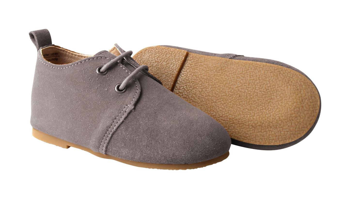 Slate - Oxfords - US Size 5-8 - Hard Sole Shoes Deer Grace