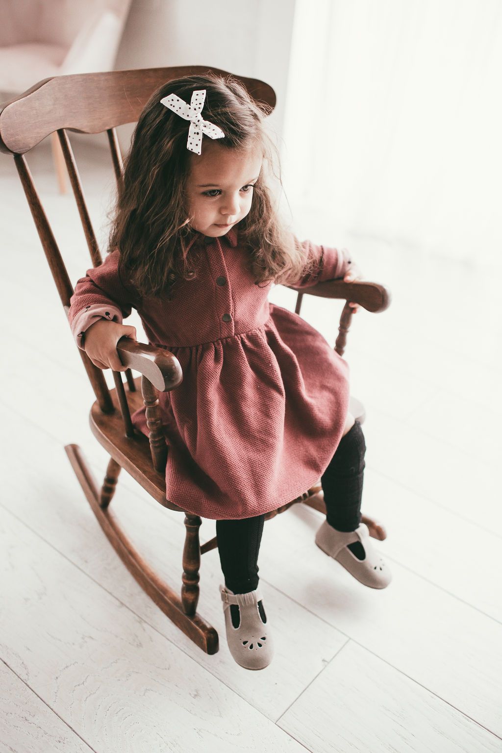 Slate Suede - Daisy T-Bar - Hard Sole Shoes Deer Grace