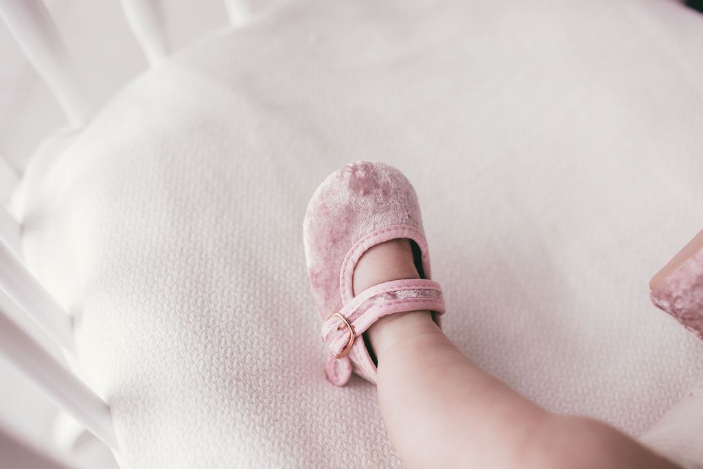 Berry Velvet - Mary Jane - Soft Sole Shoes Deer Grace