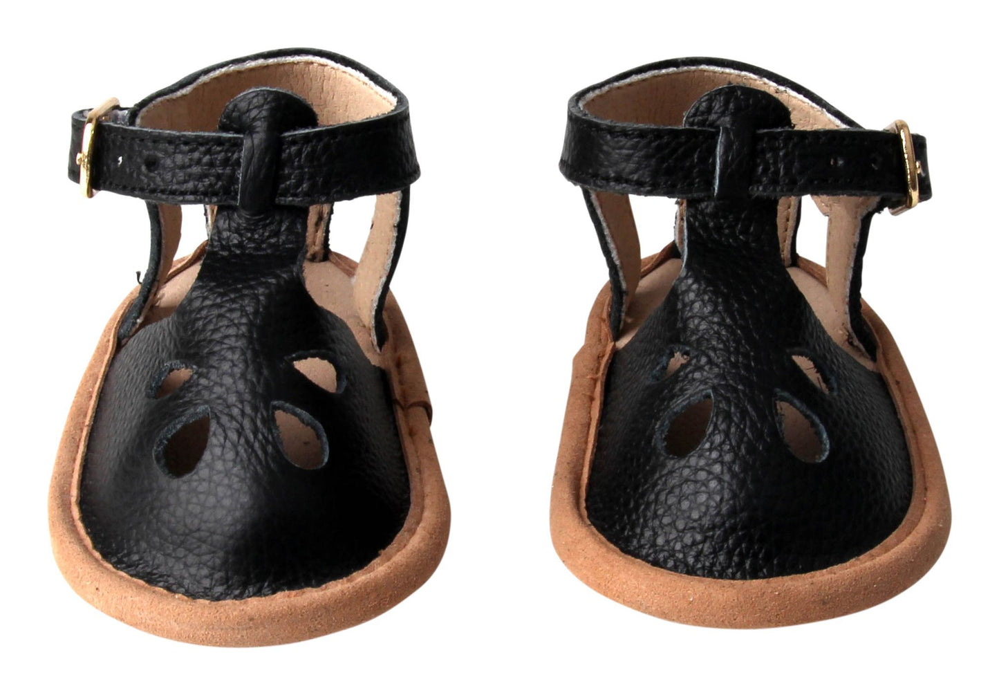Midnight - Grace Flat - US Size 1-4 - Soft Sole Shoes Deer Grace