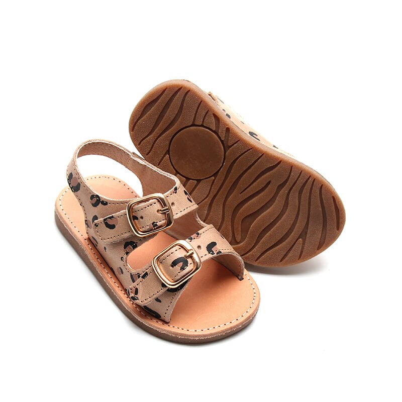 Cheetah - Summer Sandal - US Size 5-9 - Hard Sole Shoes Deer Grace 