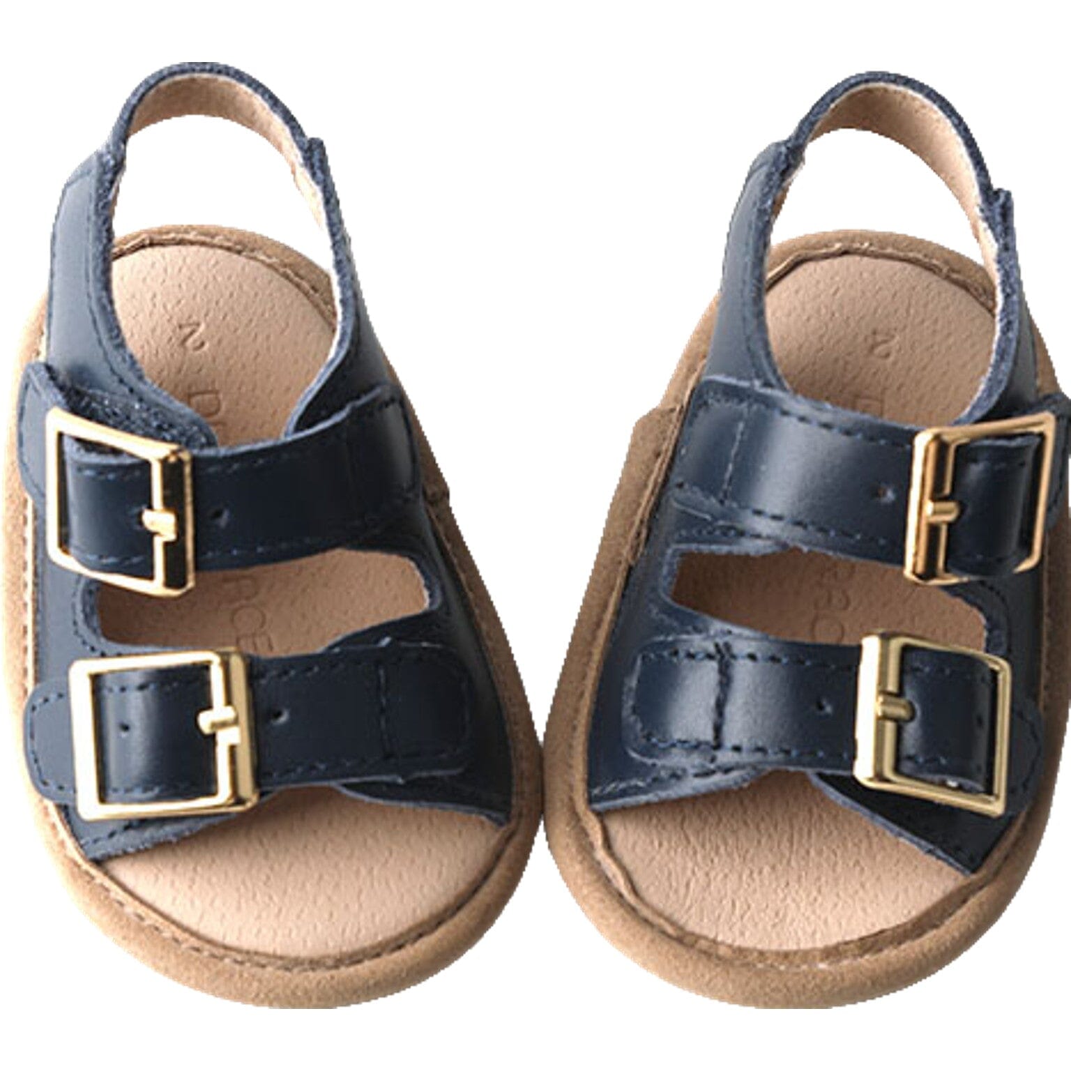 Navy- Summer Sandal - US Size 2-4 - Soft Sole Shoes Deer Grace 