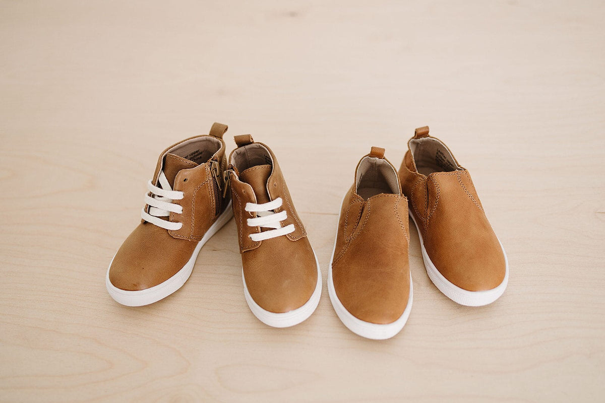Saddle - Classic Sneakers - US Size 4-10 - Hard Sole Shoes Deer Grace 
