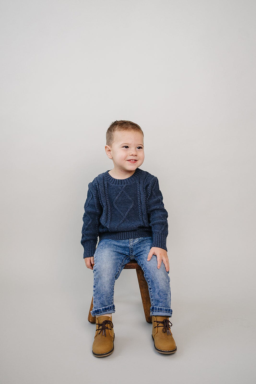 Dark Brown - Classic Boots - US Size 5-12 - Hard Sole Shoes Deer Grace 