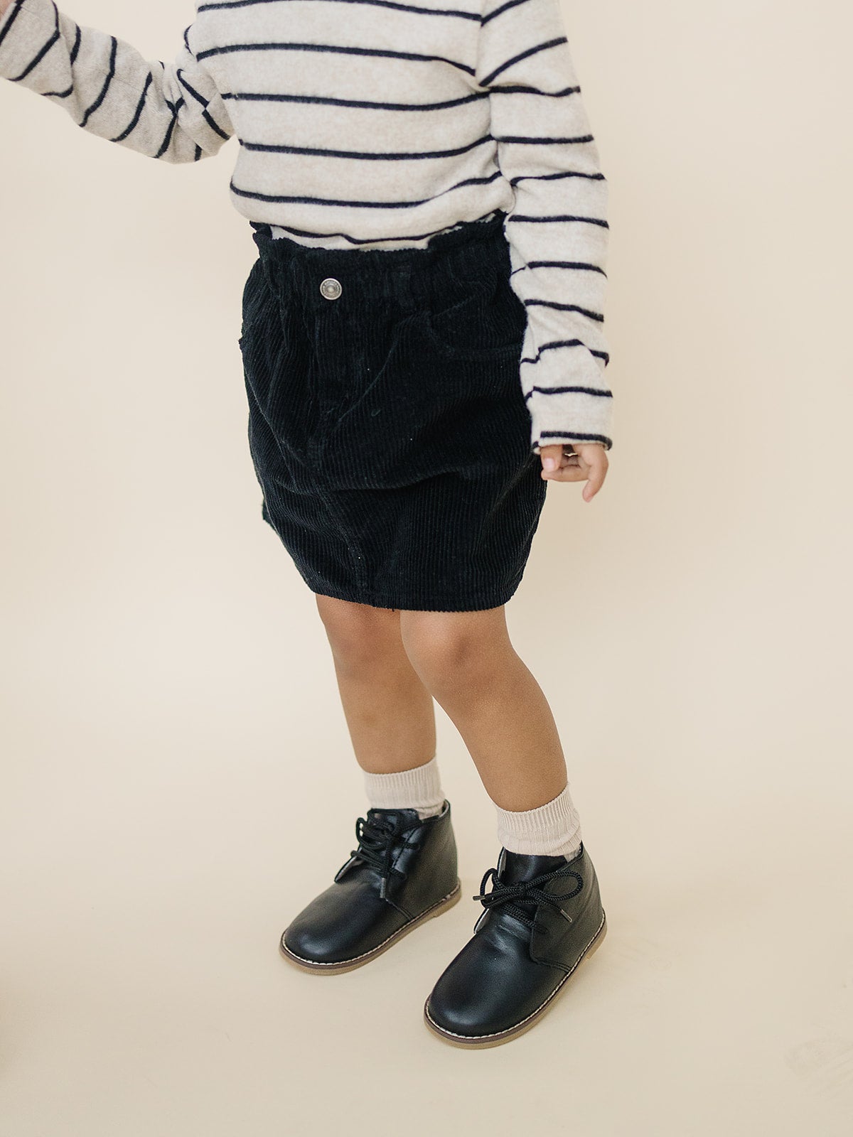 Black - Classic Boots - US Size 5-10 - Hard Sole Shoes Deer Grace 