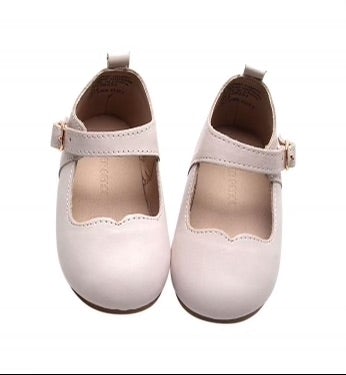 Cream - Mary Jane - US Size 5-9 - Hard Sole Shoes Deer Grace 