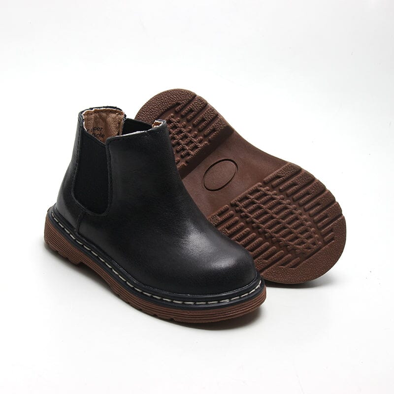 Black Chelsea Boots - US Size 4-12 - Hard Sole – Deer Grace