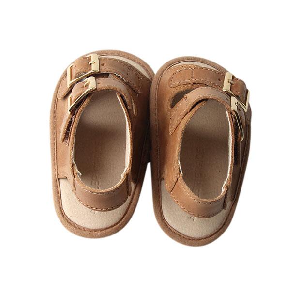 Camel - Summer Sandal - US Size 2-4 - Soft Sole Shoes Deer Grace 