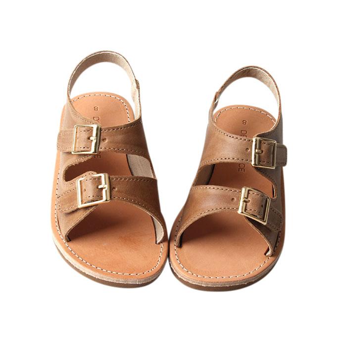Camel - Summer Sandal - US Size 5-9 - Hard Sole Shoes Deer Grace 