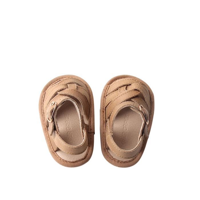 Saddle - Desert Sandal - US Size 1-4 - Soft Sole Shoes Deer Grace 