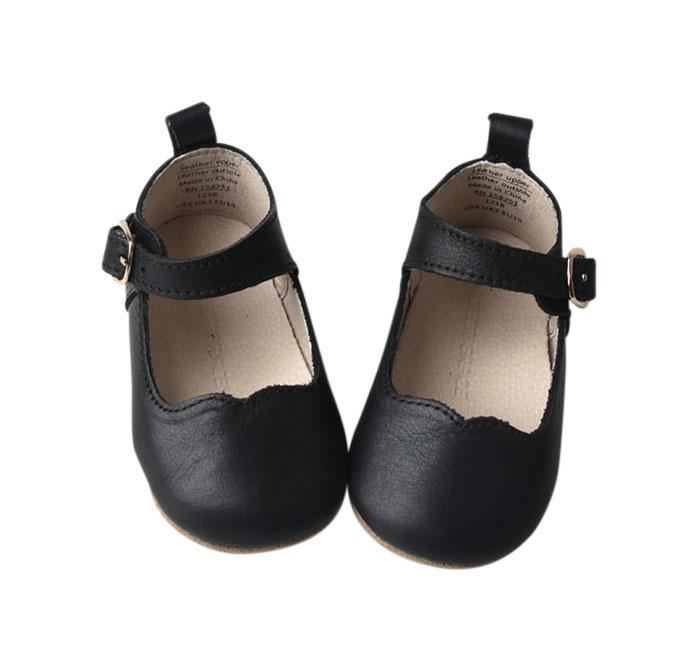 Midnight - Mary Jane US Size 1-4 - Soft Sole Shoes Deer Grace 