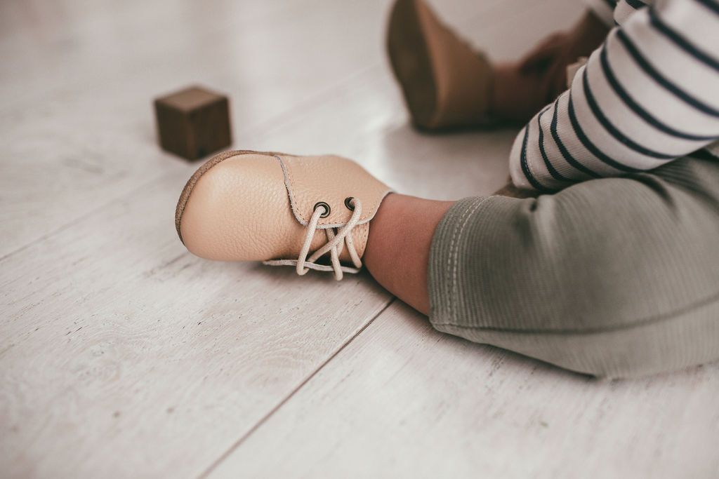 Sand - Oxford - Soft Sole Shoes Deer Grace 