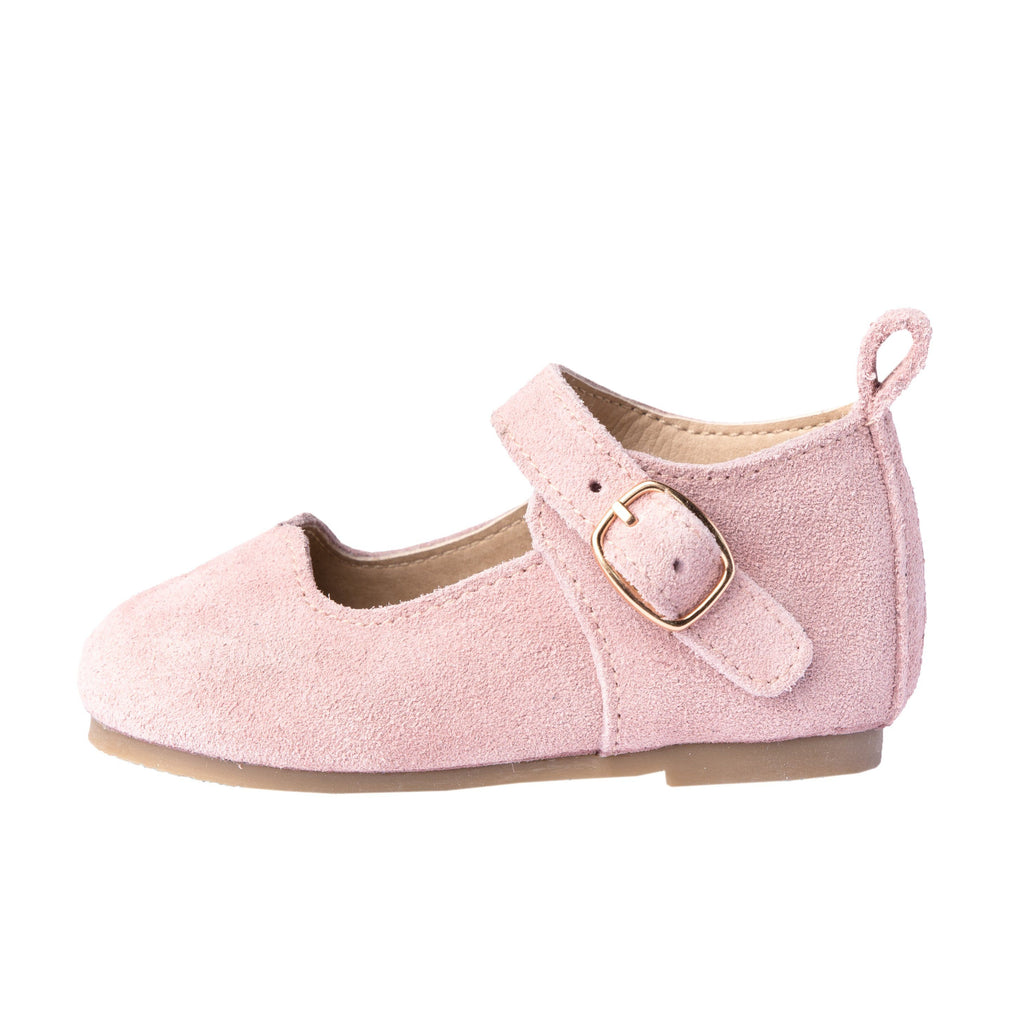 Rose Suede - Mary Jane - Hard Sole Shoes Deer Grace 