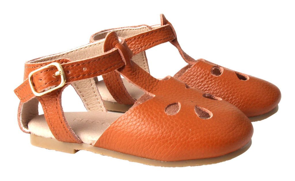 Cardinal - Grace Flat - US Size 5-8 - Hard Sole Shoes Deer Grace 